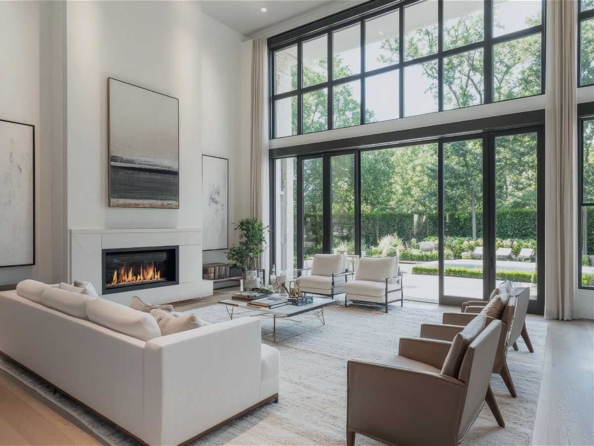 A diverse team of construction professionals working together